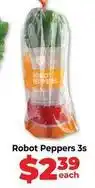 Food Lover's Market Robot peppers 3s offer