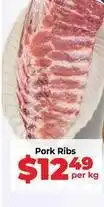 Food Lover's Market Pork ribs offer