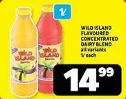 Usave Wild island - wild island flavoured concentrated dairy blend offer