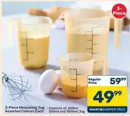 Pick n Pay Hypermarket 3-piece measuring jug offer