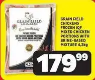 Usave Frozen - frozen iqf mixed chicken portions with brine-based mixture offer