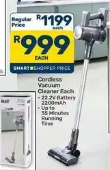 Pick n Pay Hypermarket Cordless vacuum cleaner offer