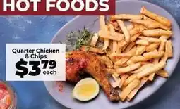 Food Lover's Market Quarter chicken & chips offer