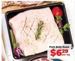 Food Lover's Market Pork belly roast offer