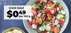 Food Lover's Market Greek salad offer