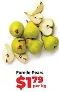 Food Lover's Market Forelle pears offer