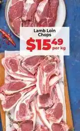 Food Lover's Market Lamb loin chops offer