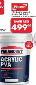 Pick n Pay Hypermarket Paramount - acrylic pva paint offer