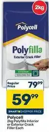 Pick n Pay Hypermarket Polyfylla interior or exterior crack filler offer
