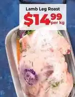 Lamb leg roast