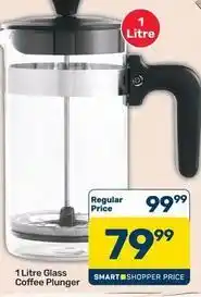 Pick n Pay Hypermarket Glass coffee plunger offer
