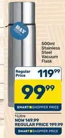 Pick n Pay Hypermarket Stainless steel vacuum flask offer