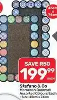 Pick n Pay Hypermarket Moroccan doormat offer