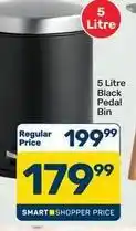 Pick n Pay Hypermarket Black pedal bin offer