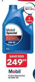 Pick n Pay Hypermarket Pick n pay - special car oil 20w-50 offer