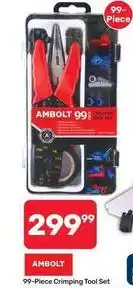 Pick n Pay Hypermarket 99-piece crimping tool set offer