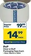 Pick n Pay Hypermarket Clear - or buff packaging tape offer