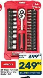 Pick n Pay Hypermarket 24-piece ratchet screwdriver and socket set offer