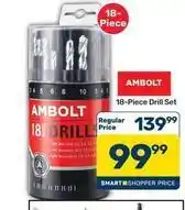 Pick n Pay Hypermarket 18-piece drill set offer