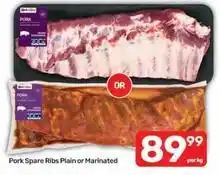 Pick n Pay Best buy - pork spare ribs plain or marinated offer