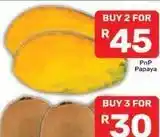Pick n Pay Papaya offer