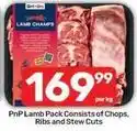 Pick n Pay Lamb pack offer