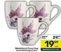 Pick n Pay Home barrel flower mug offer