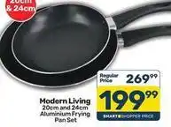 Pick n Pay Pan - modern living 20cm and 24cm aluminium frying set offer