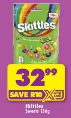 Skittles Sweets