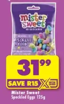 Shoprite Mister Sweet Speckled Eggs offer