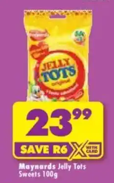 Shoprite Maynards Jelly Tots offer