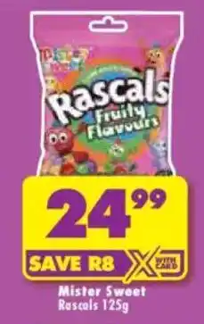 Shoprite Rascals Fruity Flavours offer