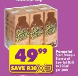 Shoprite Steri Stumpie Flavoured Low Fat Milk offer