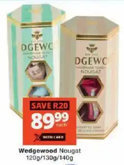 Checkers Wedgewood Nougat offer