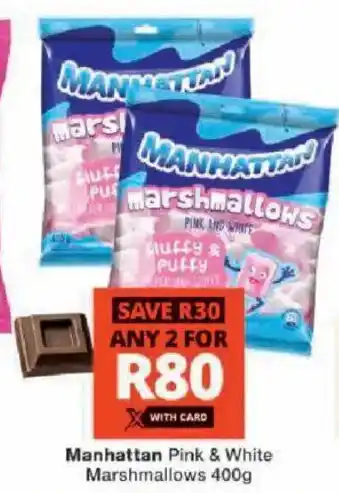 Checkers Manhattan Pink & White Marshmallows offer