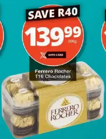Checkers Ferrero Rocher T16 Chocolates offer