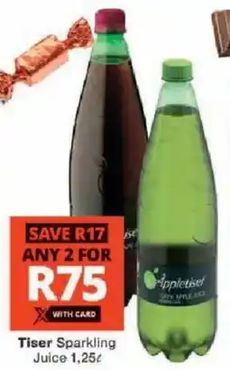 Checkers Tiser Sparkling Juice offer