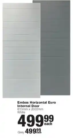 Build It Embos Horizontal Euro Internal Door offer