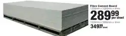 Build It Fibre Cement Board offer