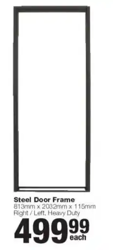 Build It Steel Door Frame offer