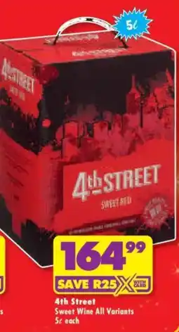 Shoprite Liquor 4th Street Sweet Wine All Variants offer
