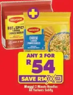 Shoprite Maggi 2 Minute Noodles offer