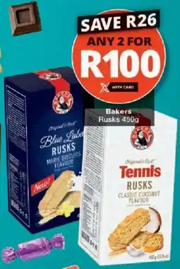 Checkers Bakers Rusks offer