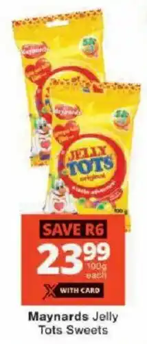 Checkers Maynards Jelly Tots Sweets offer