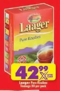 Shoprite Laager Pure Rooibos offer