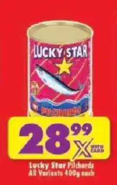 Shoprite Lucky Star Pilchards offer