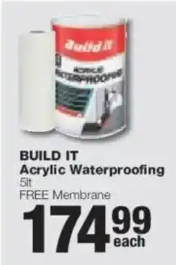 Build It BUILD IT Acrylic Waterproofing Membrane offer