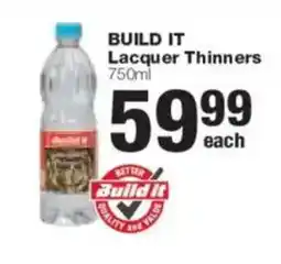 Build It Build It Lacquer Thinners offer