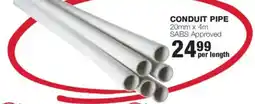 Build It CONDUIT PIPE offer