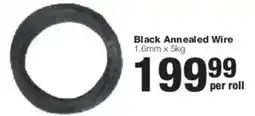 Build It Black Annealed Wire offer